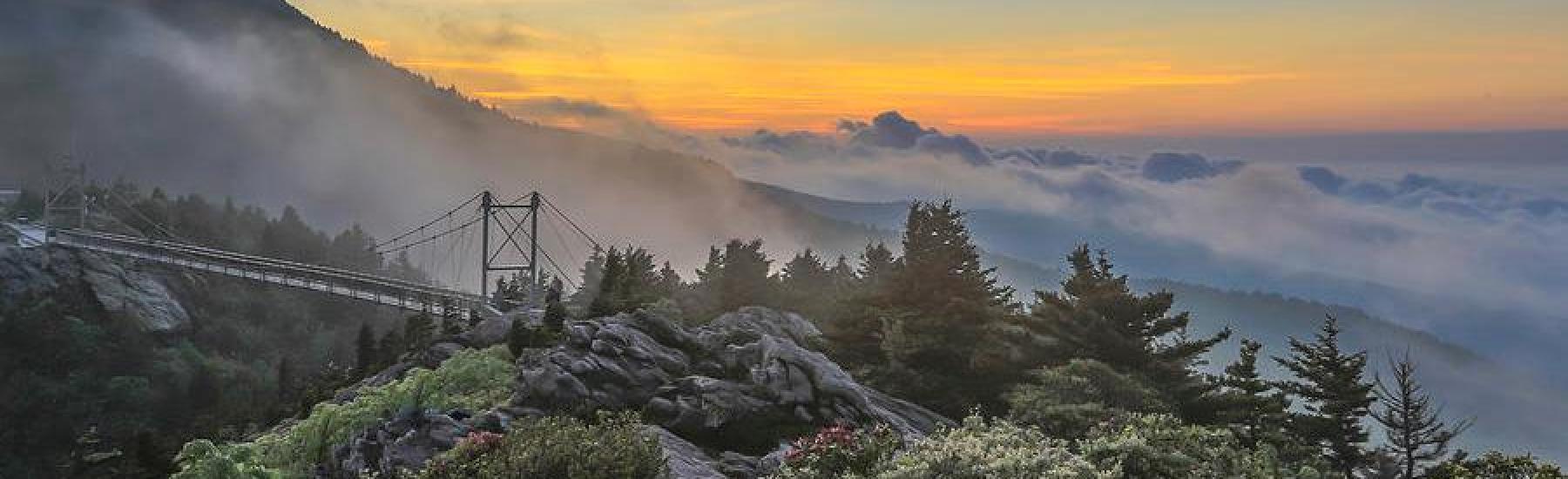 Grandfather Mountain Mile High Swinging Bridge